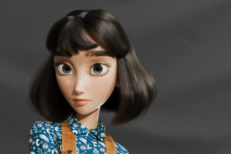 Long bob girl